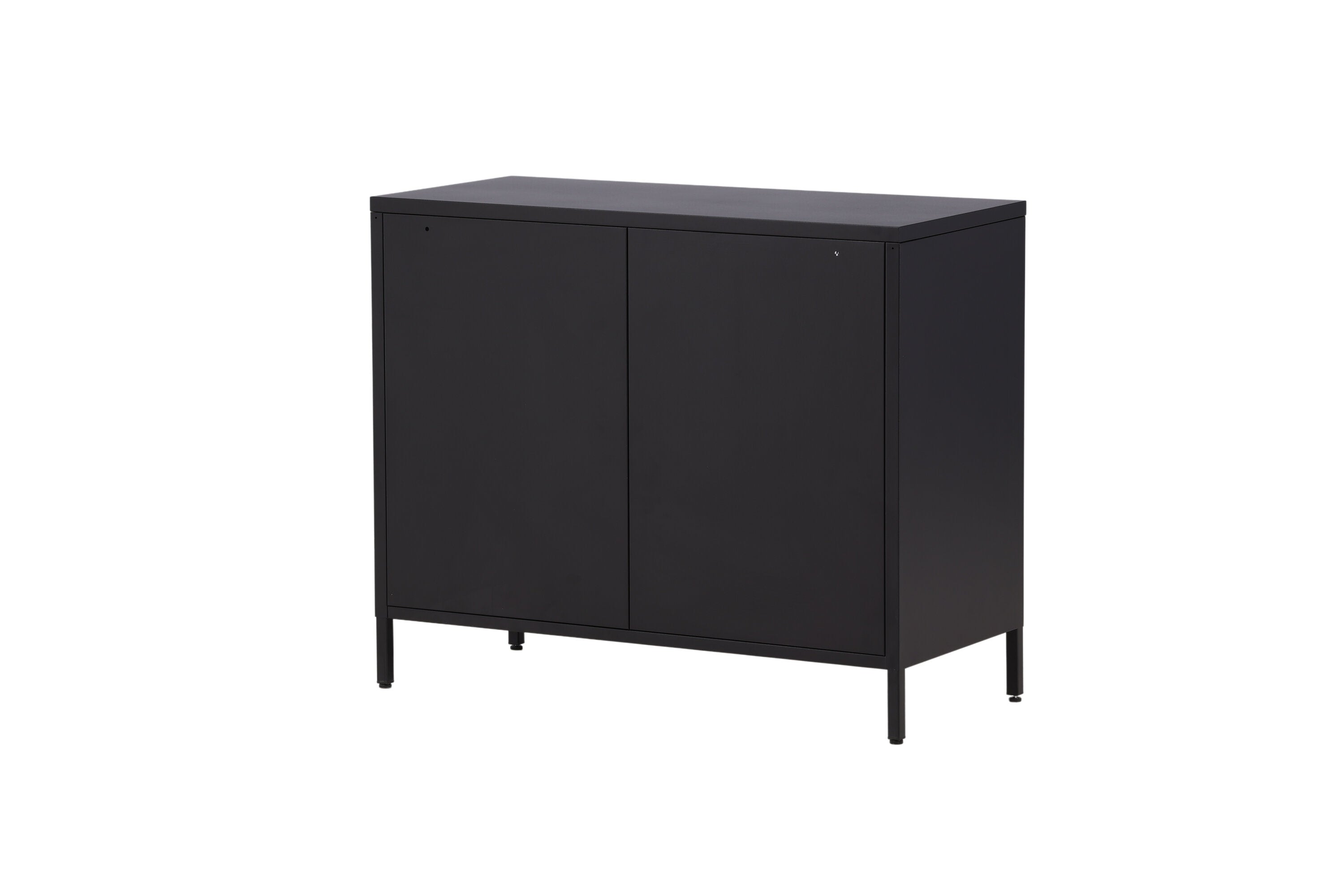 Commode Berit – Design industriel en Noir