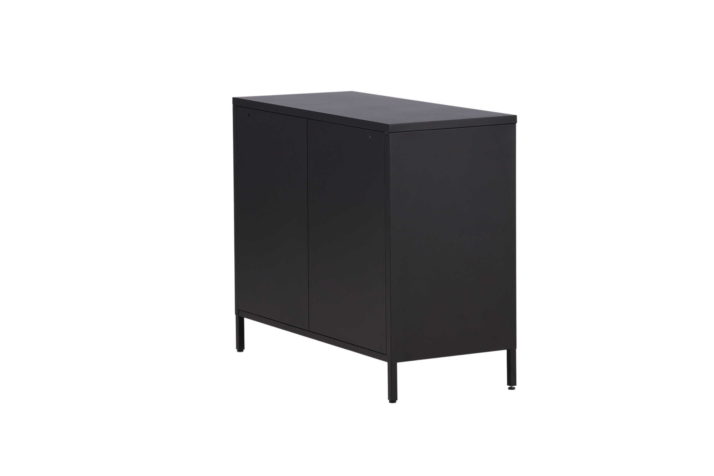 Commode Berit – Design industriel en Noir