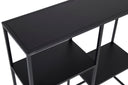 Regal Nerado – Zwart metalen rek in minimalistisch design