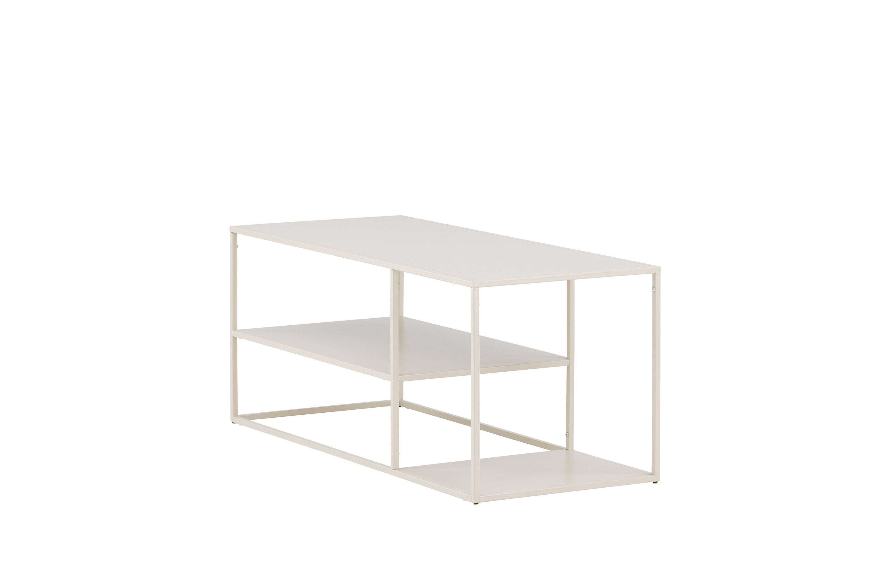 Bijzettafel Skapa - Eenvoudig ontwerp in Beige