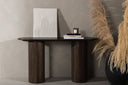 Table d'appoint Lina – en trois couleurs avec détails côtelés