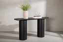 Table d'appoint Lina – en trois couleurs avec détails côtelés