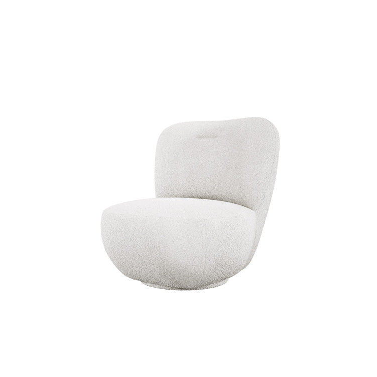 Designer fauteuil Kyoto 360° draaifunctie in Bouclé