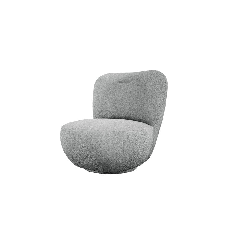 Designer fauteuil Kyoto 360° draaifunctie in Bouclé