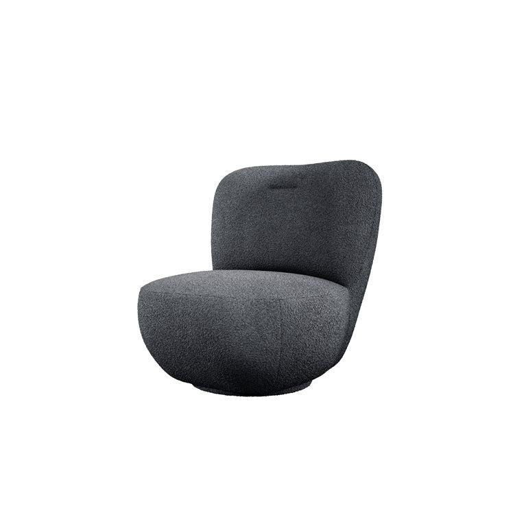Designer fauteuil Kyoto 360° draaifunctie in Bouclé