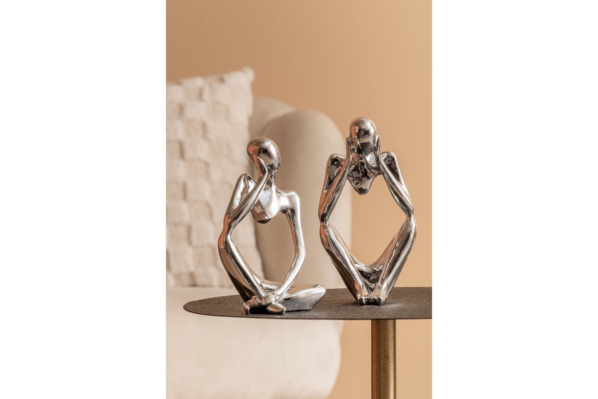 Statue „Dreamer“ – Polyresin mit glänzender Oberfläche