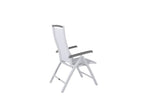 2er Set - Gartenstuhl Kara - Gestell aus Aluminium, Sitzfläche aus Textilene, verstellbar