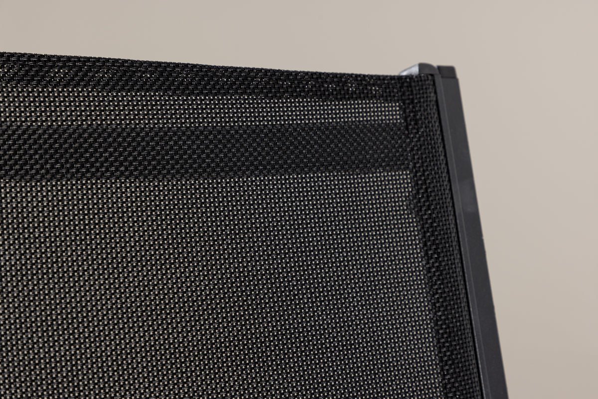 2er Set - Gartenstuhl Karibik aus Aluminium/Textilene