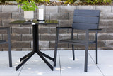 2er Set - Gartenstuhl Leonie aus Aluminium