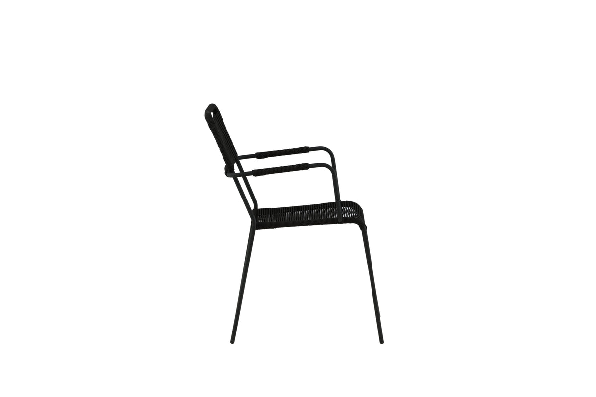 2er Set - Gartenstuhl Marla aus Metall/Polyester