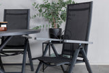 2er Set - Gartenstuhl Montenegro aus Textilene/Aluminium
