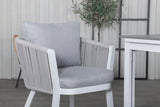 2er Set - Gartenstuhl Myria aus Metall/Polyester