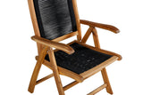 2er-Set Gartenstuhl Noa - Kombination aus Akazienholz und schwarzem Seil