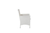 2er Set - Gartenstuhl Oasis aus Rattan