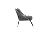 2er Set - Gartenstuhl Vintera aus Metall/Polyester