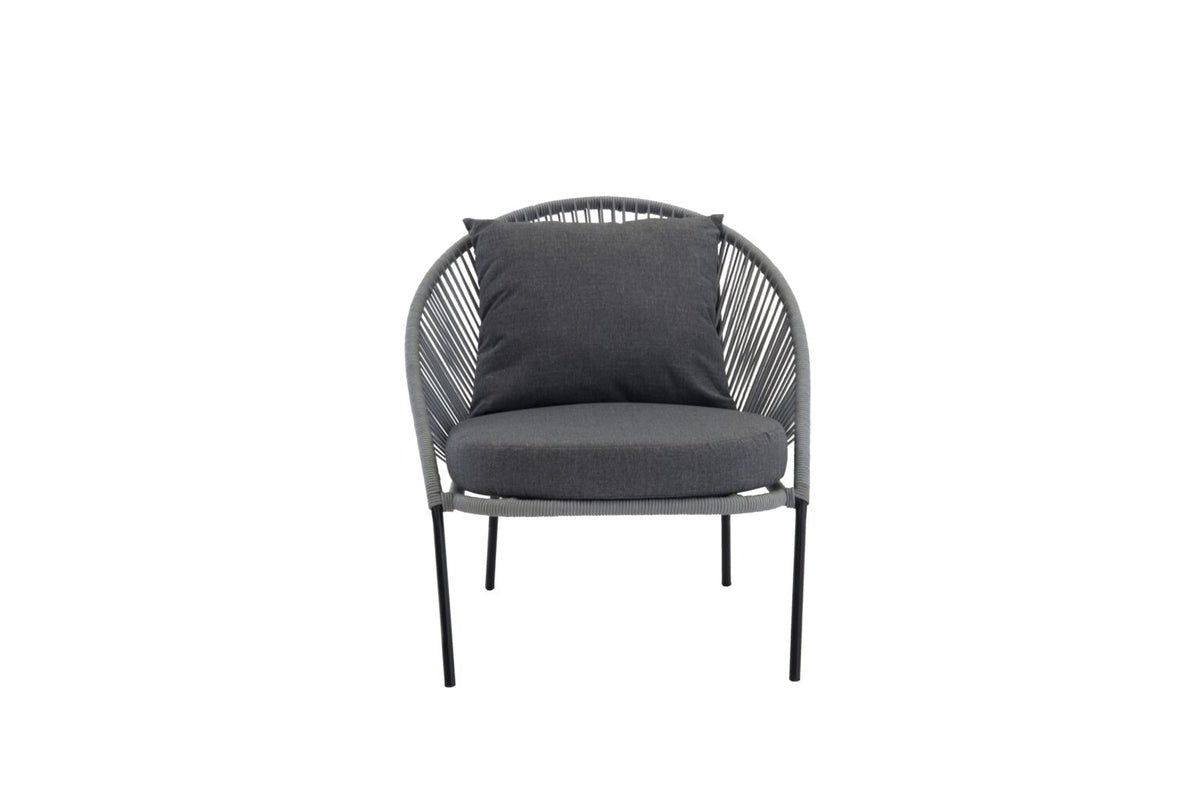 2er Set - Gartenstuhl Vintera aus Metall/Polyester