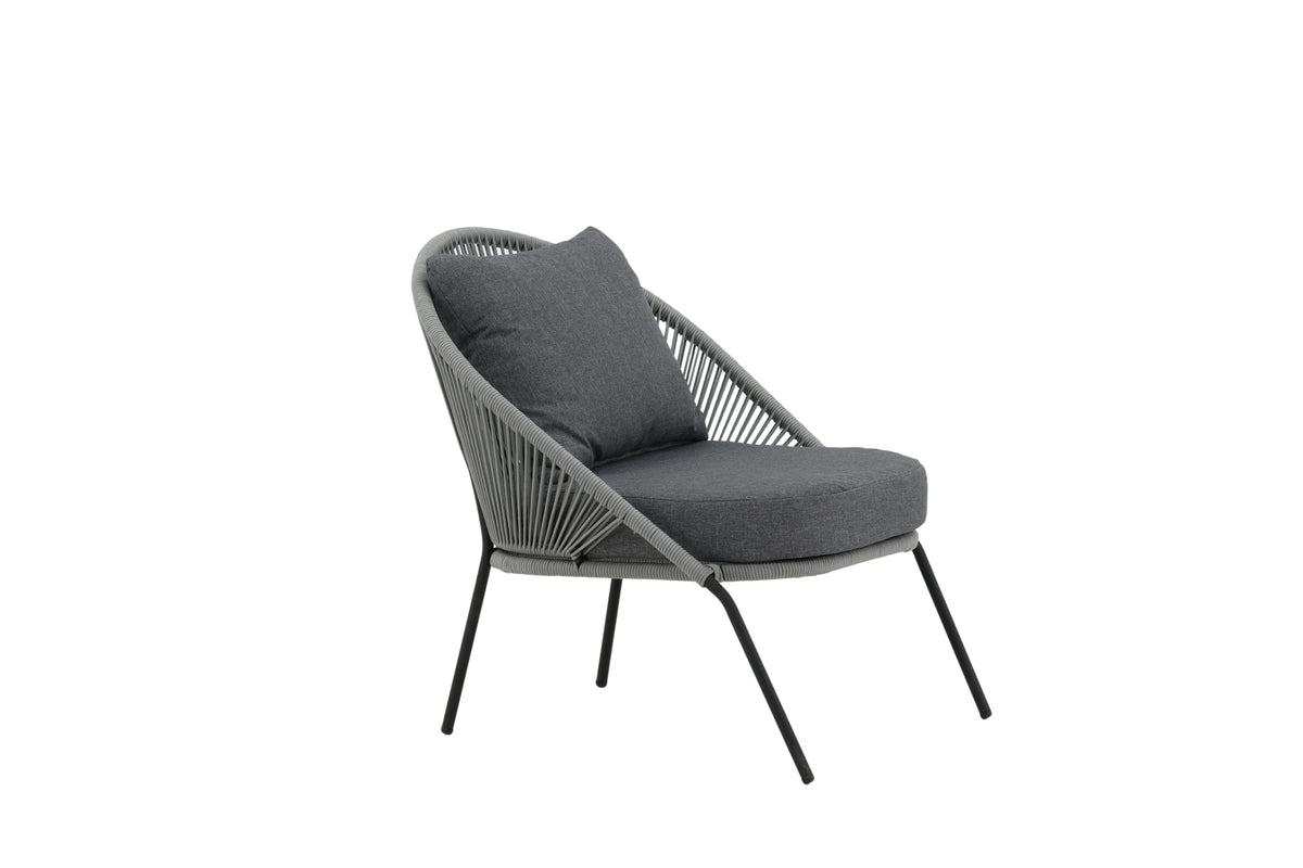 2er Set - Gartenstuhl Vintera aus Metall/Polyester
