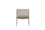 2er Set - Mara Gartenstuhl aus Metall/Polyester