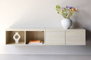 Meuble TV Skagen Blanchi – Design scandinave clair