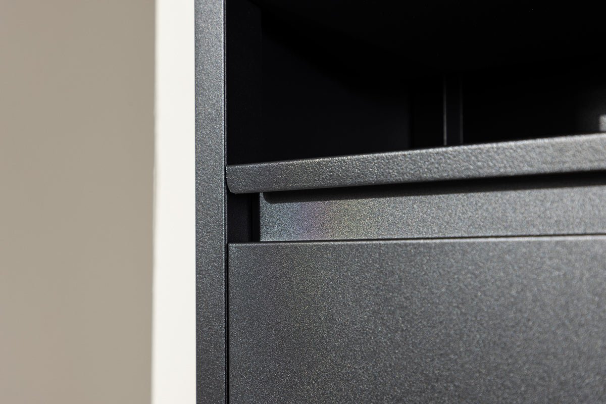 Étagère à chaussures Arvani – Noir, Moderne Minimaliste