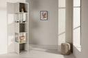 Regal Buenos Aires – hoog staand rek in Beige met 4 vakken