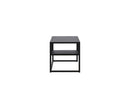 Designer TV-Lowboard Arvigo – Beige/Zwart, mat, van staal