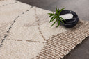 Tapis de bain Seminyak - en beige-gris-brun moderne en coton doux