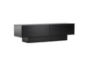 Designer TV-Lowboard Avento – Zwart, Mat, met Middenpoot