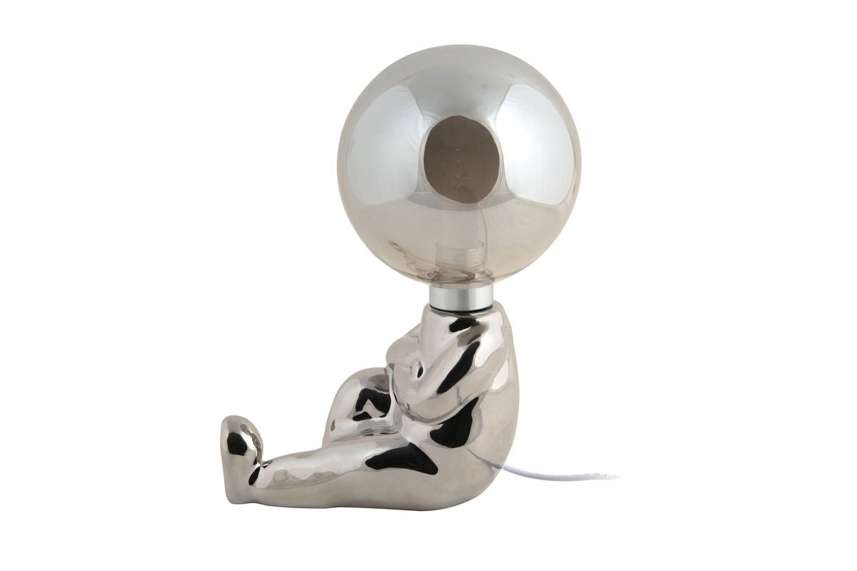 Lampe de table Antman (assis) - Lampe design laquée brillante avec LED