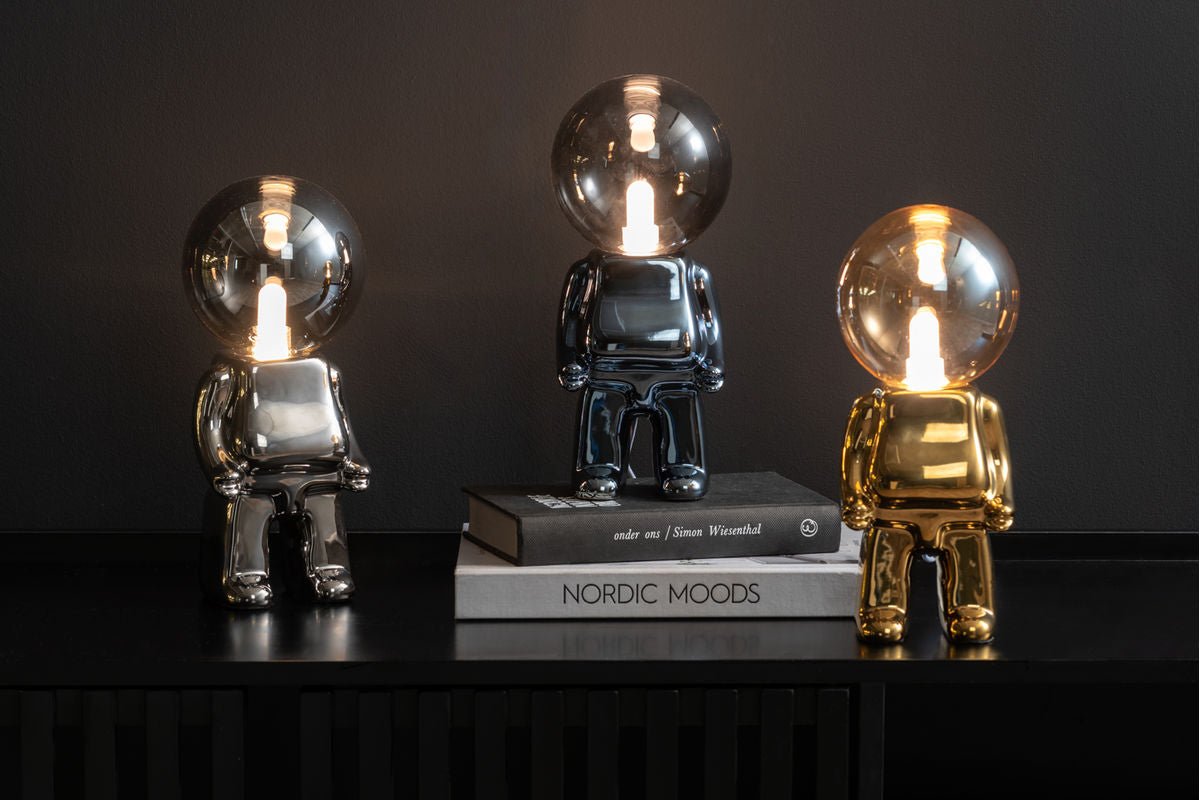 Tafellamp Antman - Designlamp hoogglans gecoat met LED