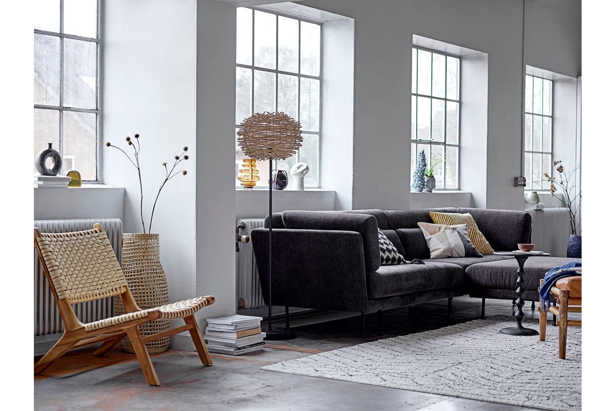 Vaas "Brown Circle" - bruine keramische vaas