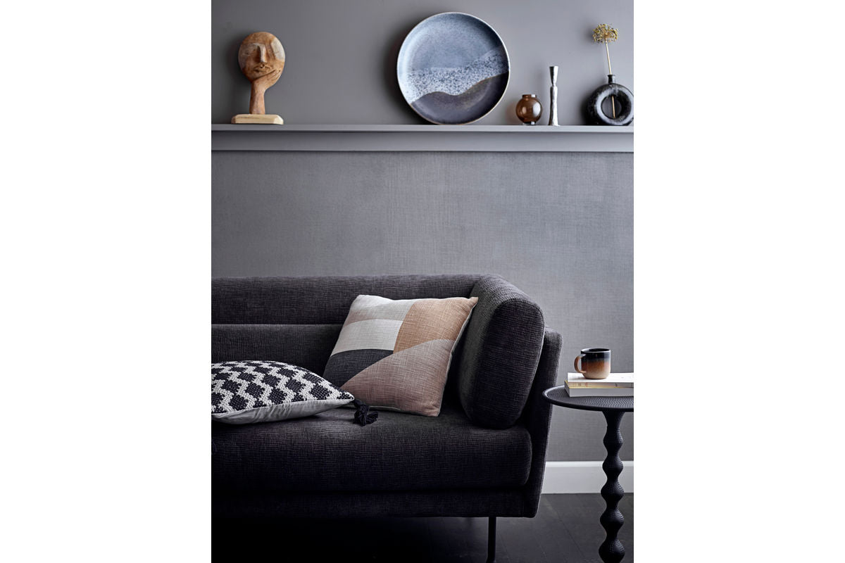 Vaas "Brown Circle" - bruine keramische vaas