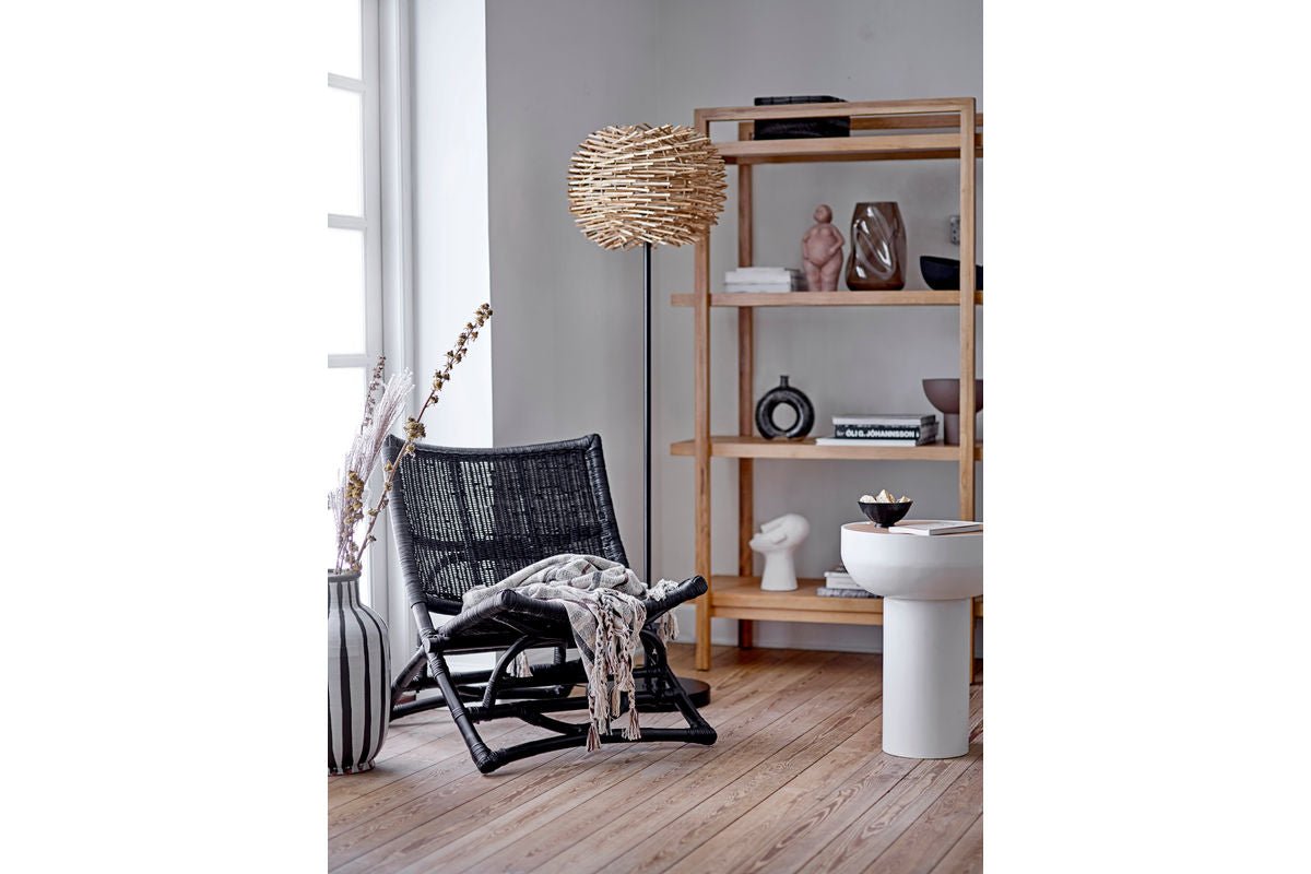 Vaas "Nirvana" - bruine decoratieve vaas van glas