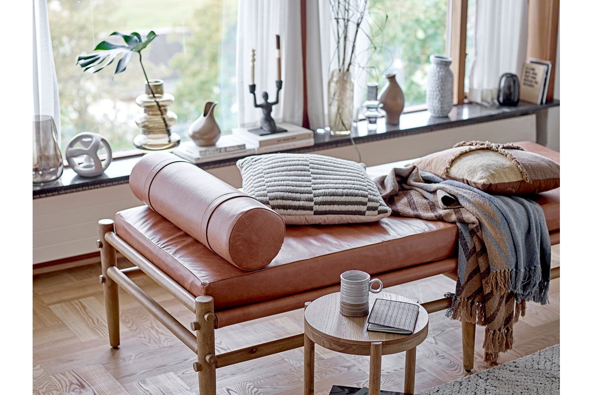 Vaas "Nirvana" - bruine decoratieve vaas van glas