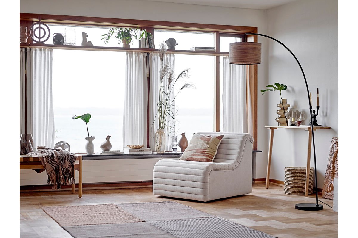 Vaas "Nirvana" - bruine decoratieve vaas van glas