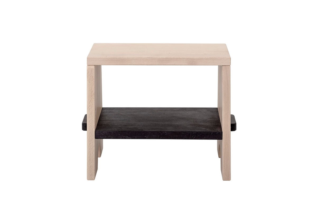 Tabouret enfant Nina – Marchepied en bois de hêtre pour salle de bain et cuisine