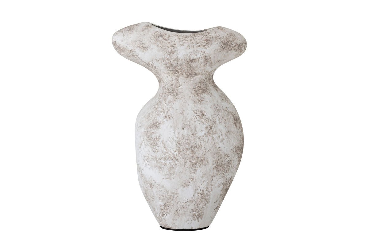 Vase « Marena » – Terre cuite en gris