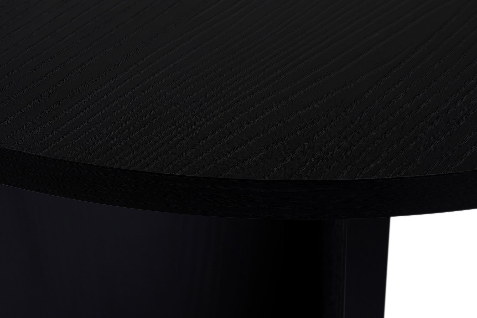 Table à manger Tovino - disponible en 2 couleurs avec coins arrondis