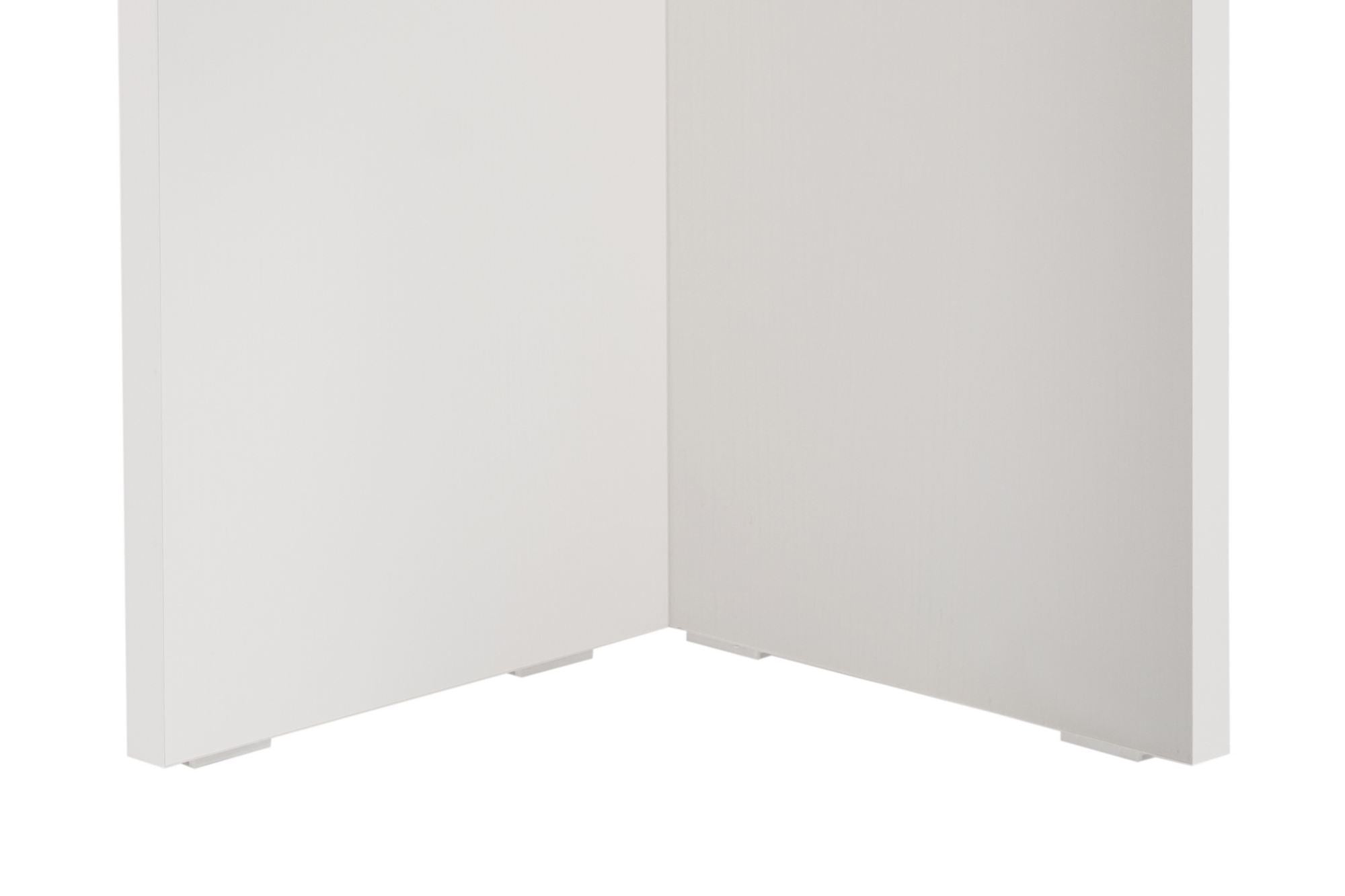 Table à manger Tovino - disponible en 2 couleurs avec coins arrondis