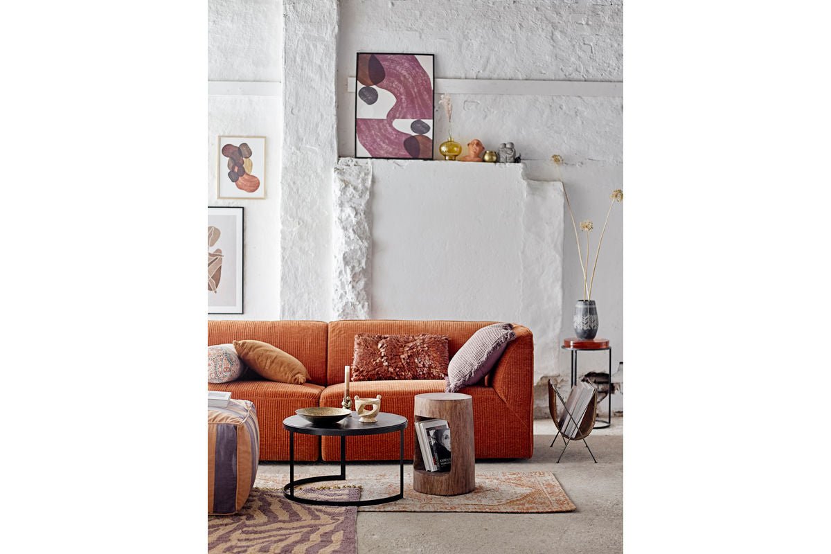 Vaas "Sorell" - bruine keramieken vaas