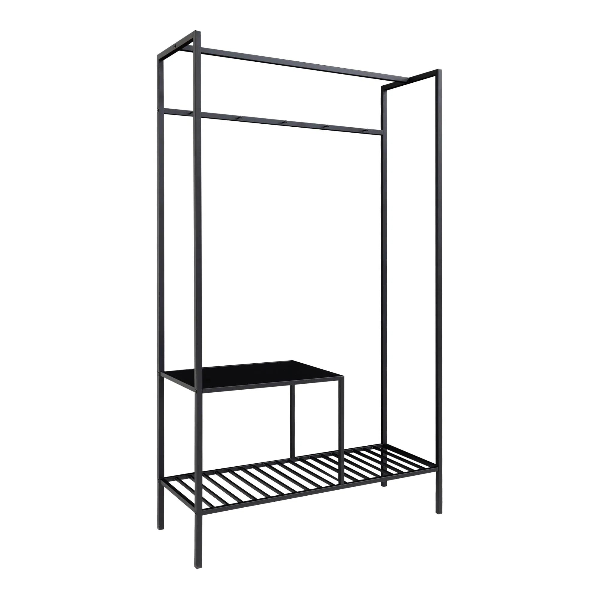 Garde-robe designer Quarto avec structure métallique