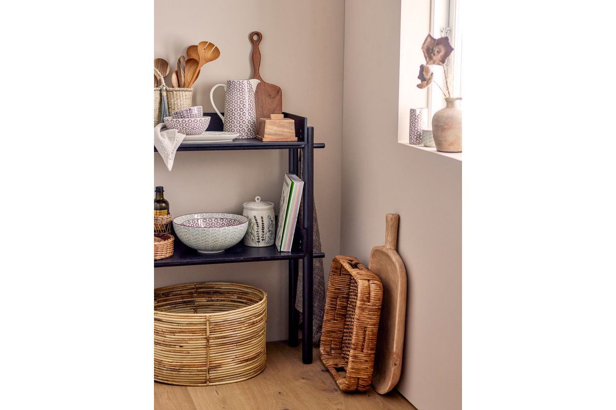 Bol Livia – Grès avec motif décoratif en vert