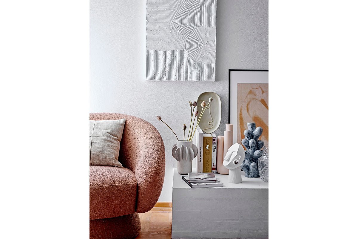 Vaas "Corale Cliff" - grijs