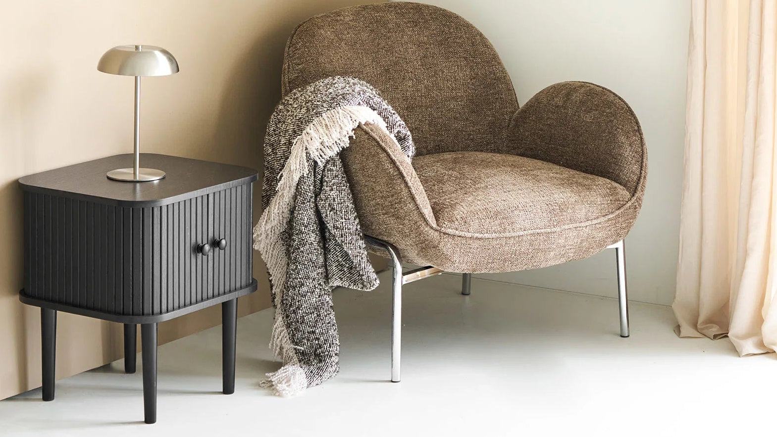 Bedsprei Solingo - van hoogwaardige materiaalmix