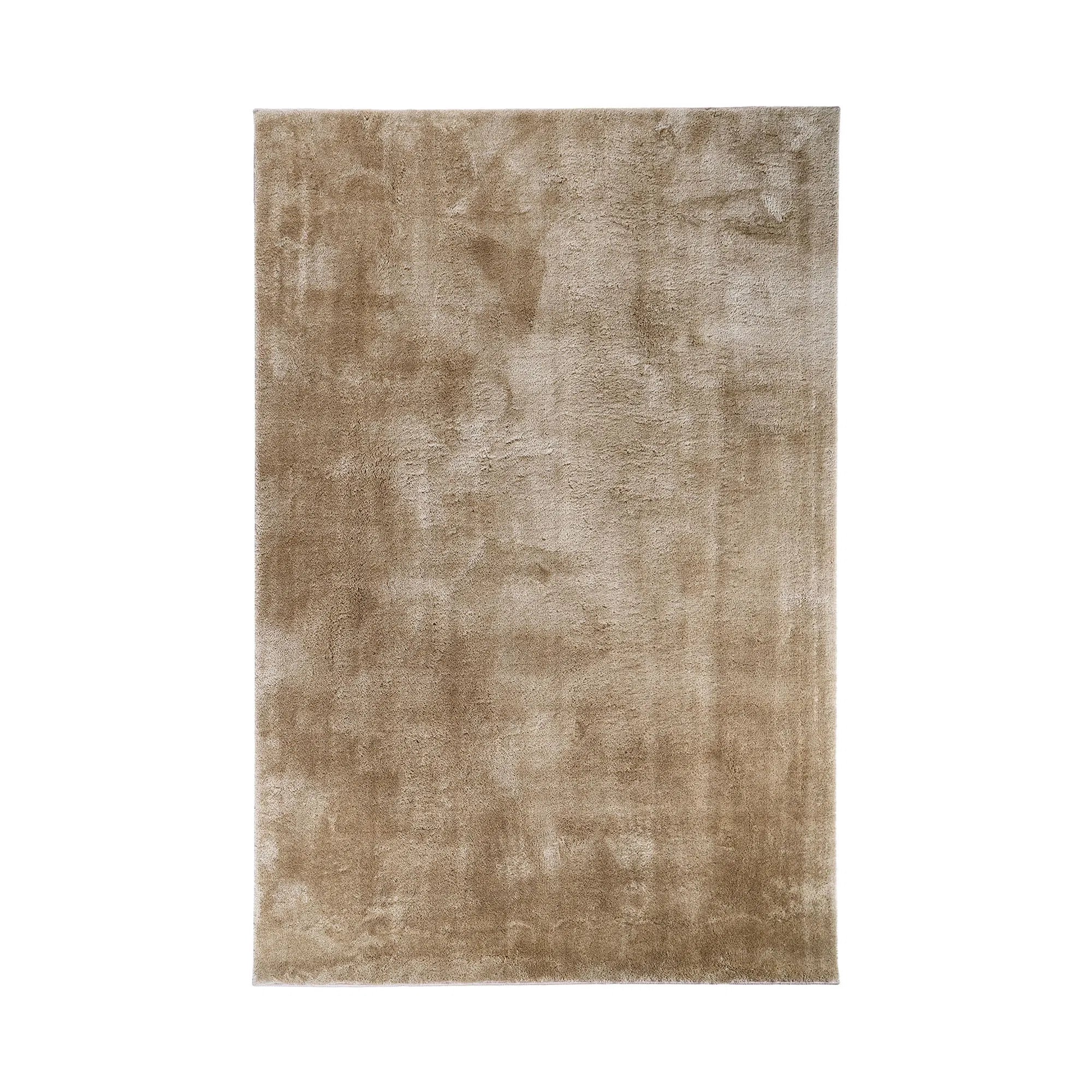 Vloerkleed Velano – Modern hoogpolig vloerkleed in Zand of Groen, 160x230 cm
