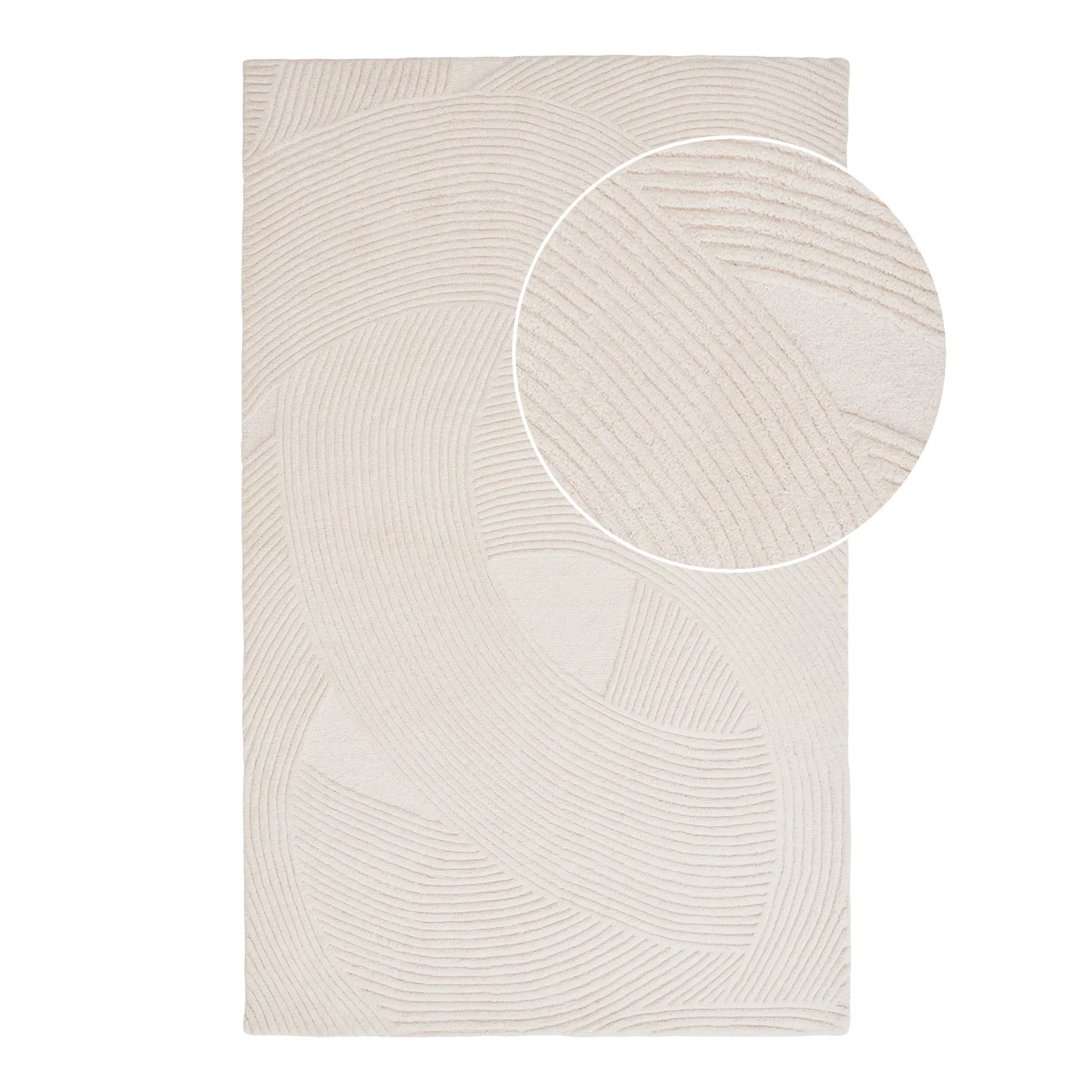 Vloerkleed Arivon – Handgetufte elegantie - 100% wol, 200x300