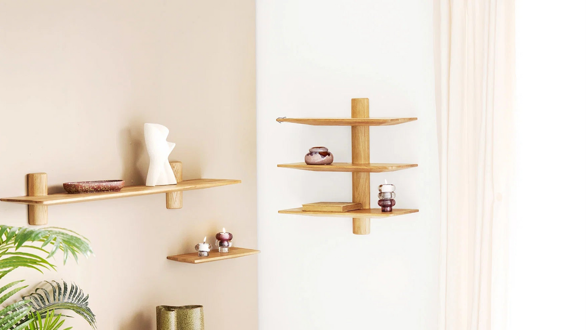 Étagère murale Corinna II - disponible en 2 versions