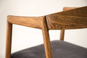 Ensemble de 2 - Chaise Tavi avec formes douces et organiques