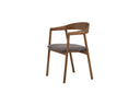 Ensemble de 2 - Chaise Tavi avec formes douces et organiques