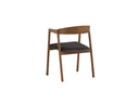 Ensemble de 2 - Chaise Tavi avec formes douces et organiques